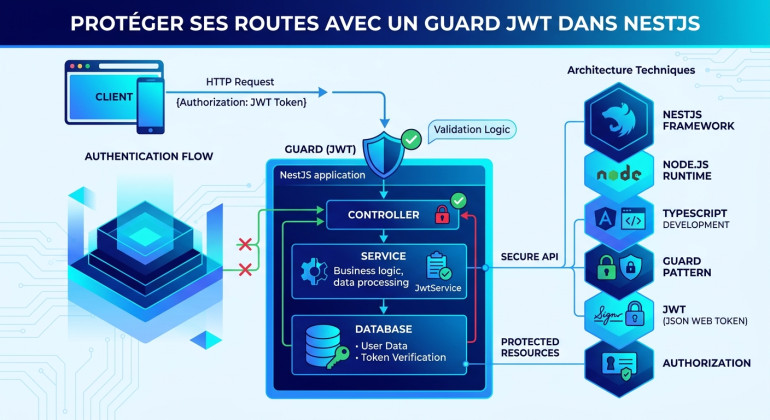 Protéger ses routes avec un Guard JWT dans NestJS