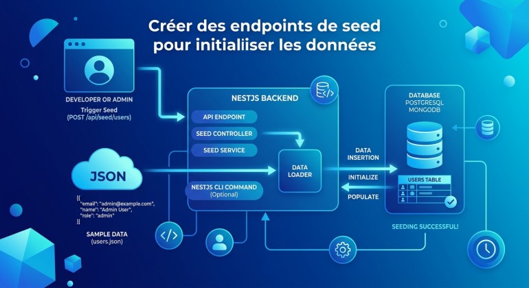 Créer des endpoints de seed pour initialiser les données