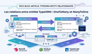 Les relations entre entités TypeORM : OneToMany et ManyToOne