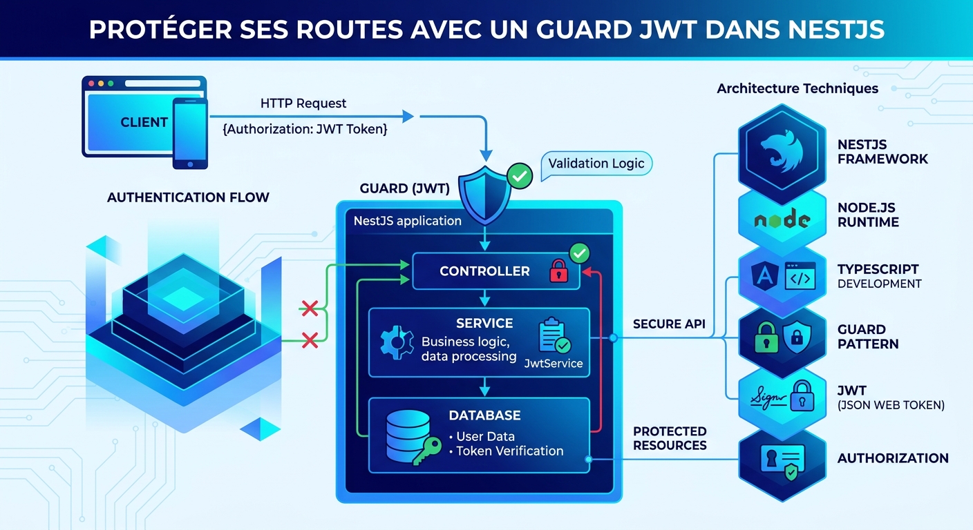 Protéger ses routes avec un Guard JWT dans NestJS